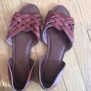 Brown sandals
